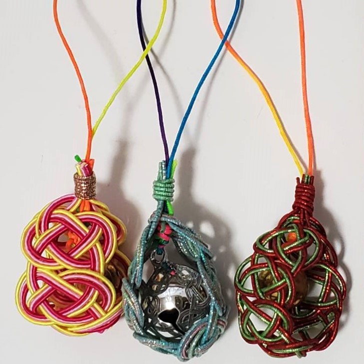 OKINAWA e-CRAFT アート水引紀子 福鈴・ミニブローチ・ピアス・イアリングなどの制作